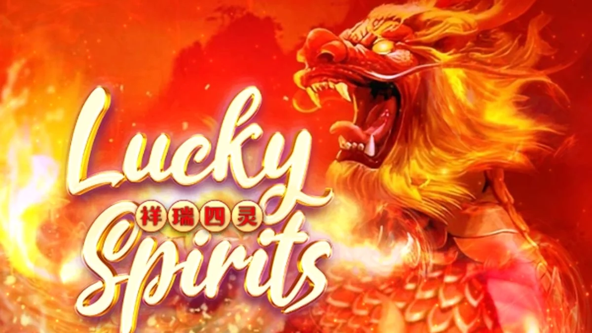 Interface do jogo de caça-níqueis Lucky Spirits